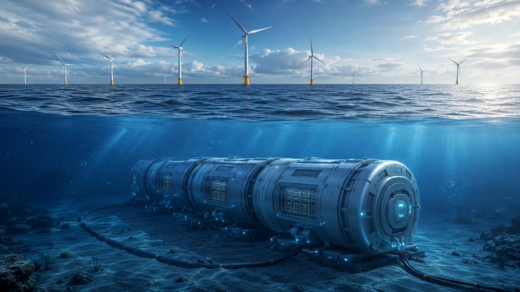 Rüzgâr Enerjili Su Altı Veri Merkezi Yapay Zekâ Altyapısında Yeni Dönem